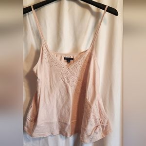 American Eagle pale pink camisole